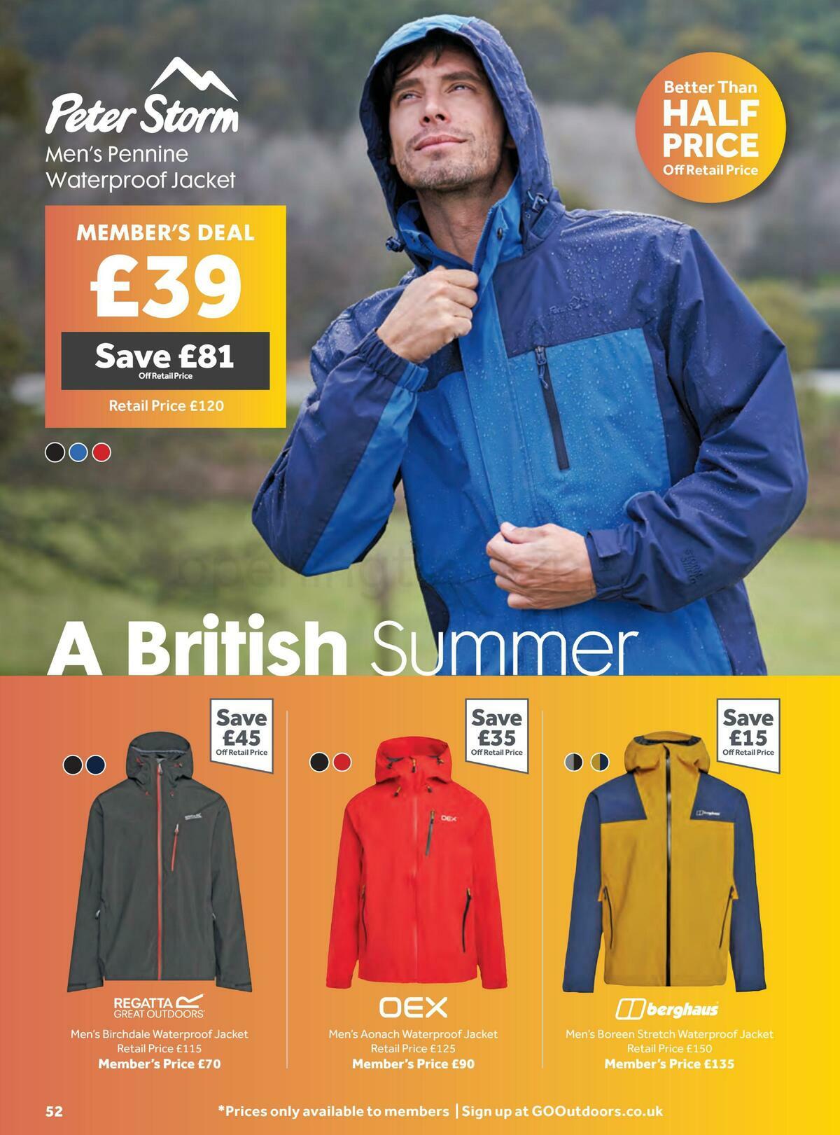 GO Outdoors Offers from 19 June