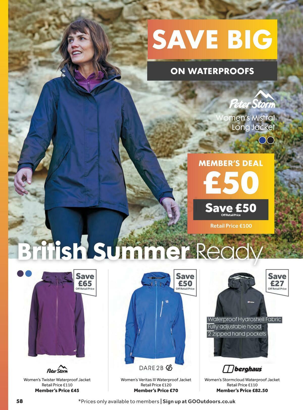 GO Outdoors Offers from 19 June