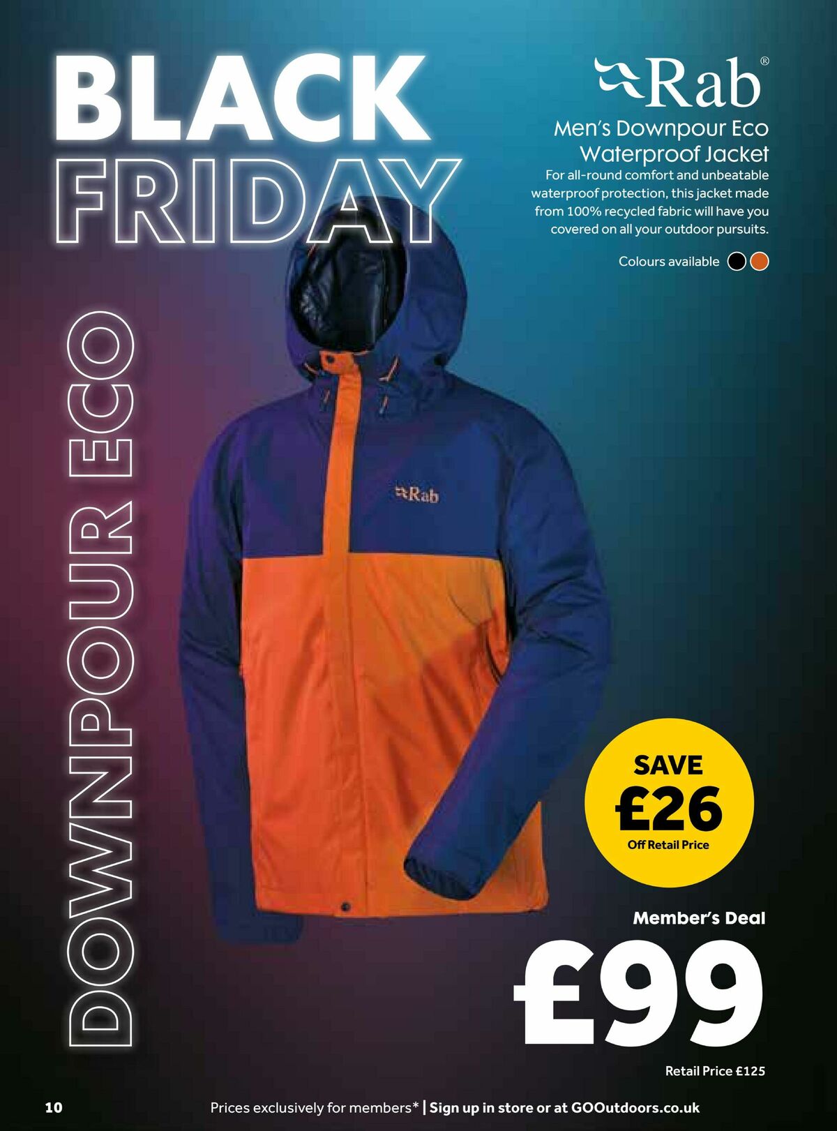 GO Outdoors Offers from 14 November