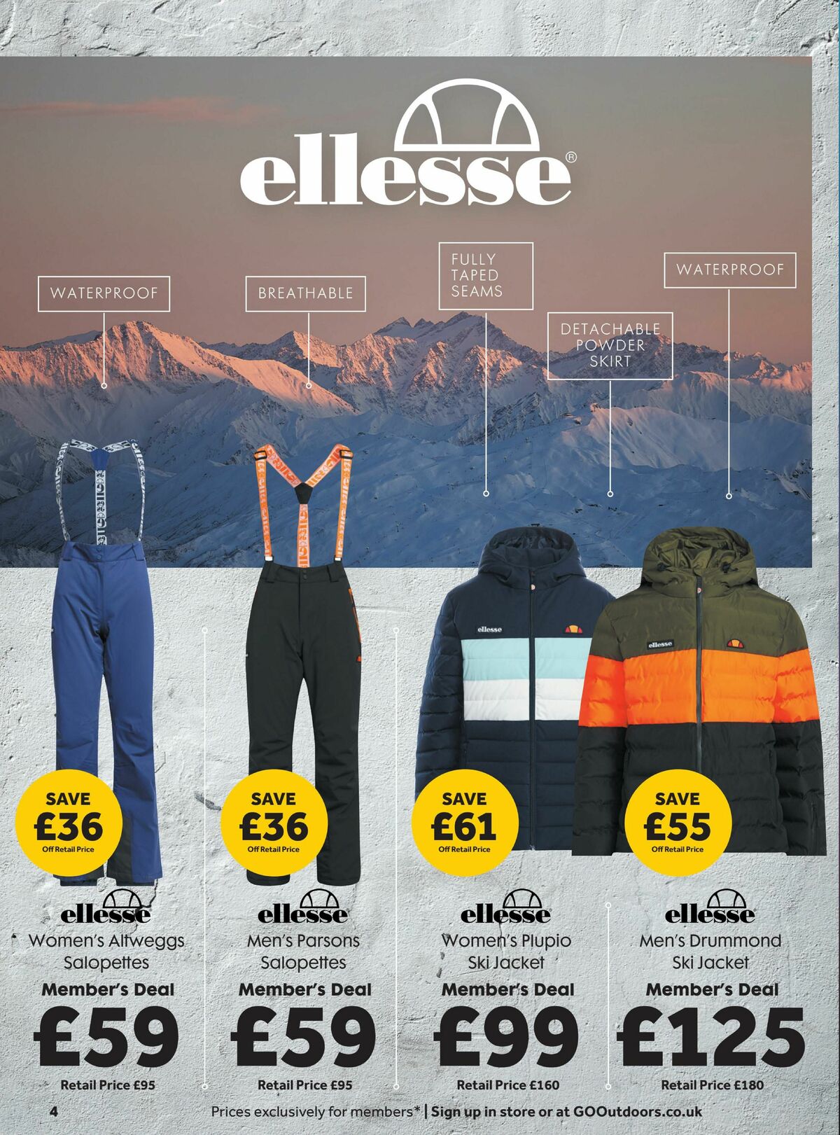 GO Outdoors Offers from 14 November