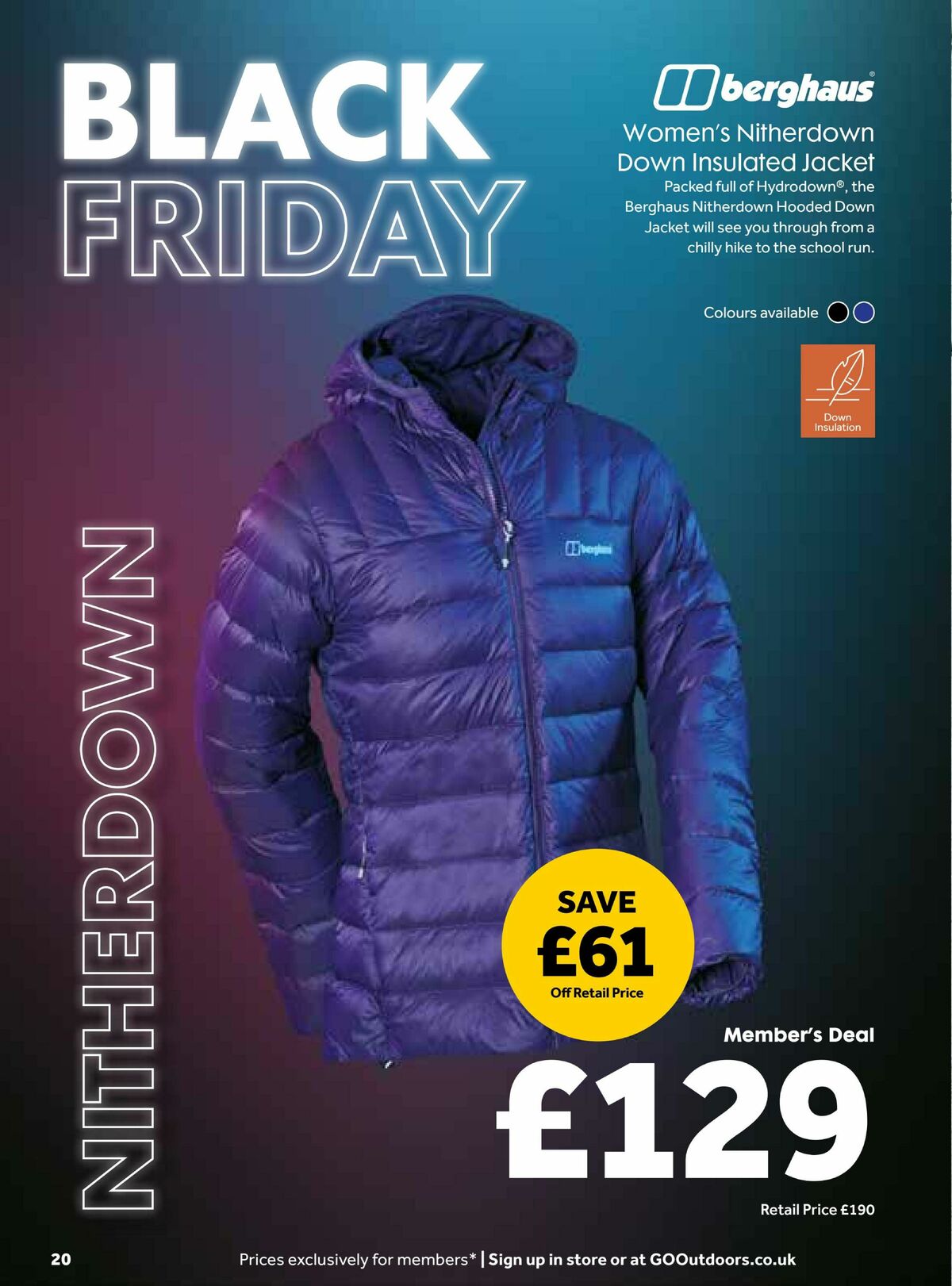 GO Outdoors Offers from 14 November