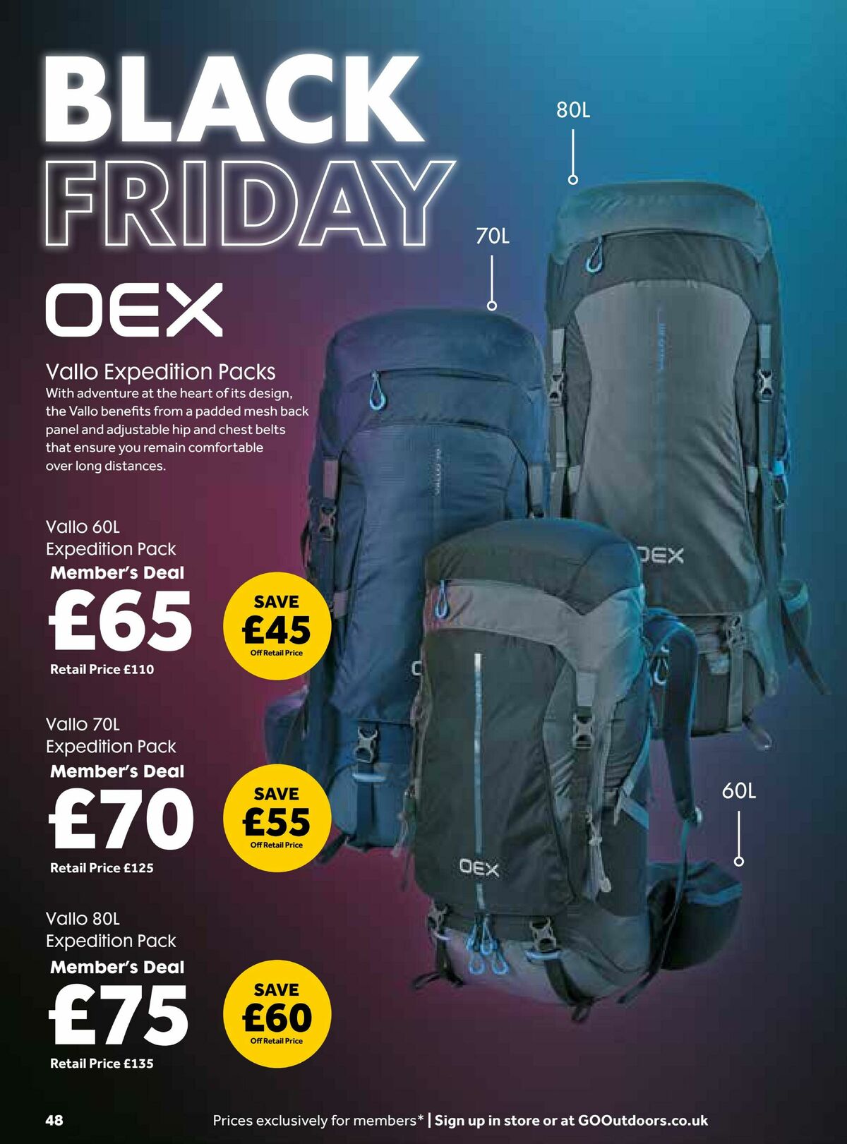 GO Outdoors Offers from 14 November