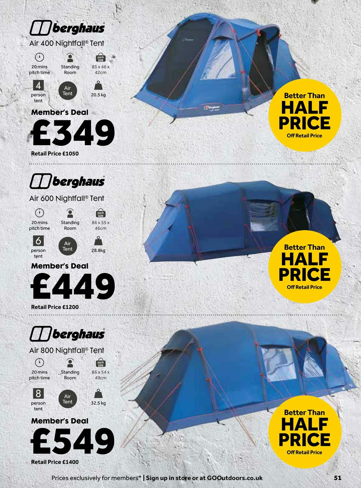 GO Outdoors Offers from 14 November