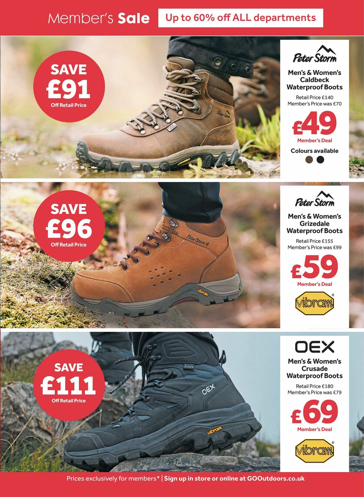 GO Outdoors Offers from 11 December