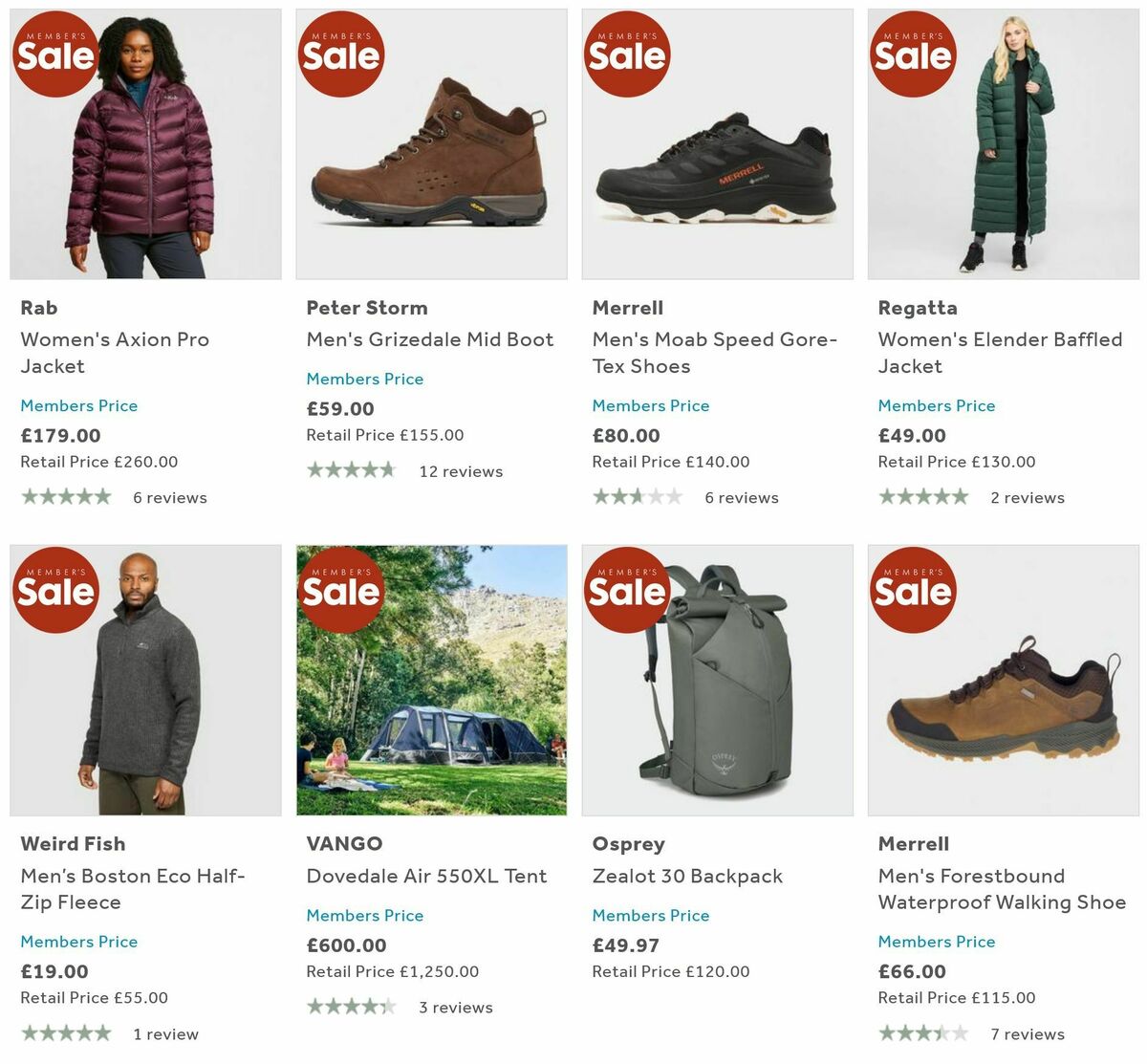 GO Outdoors Offers from 9 January