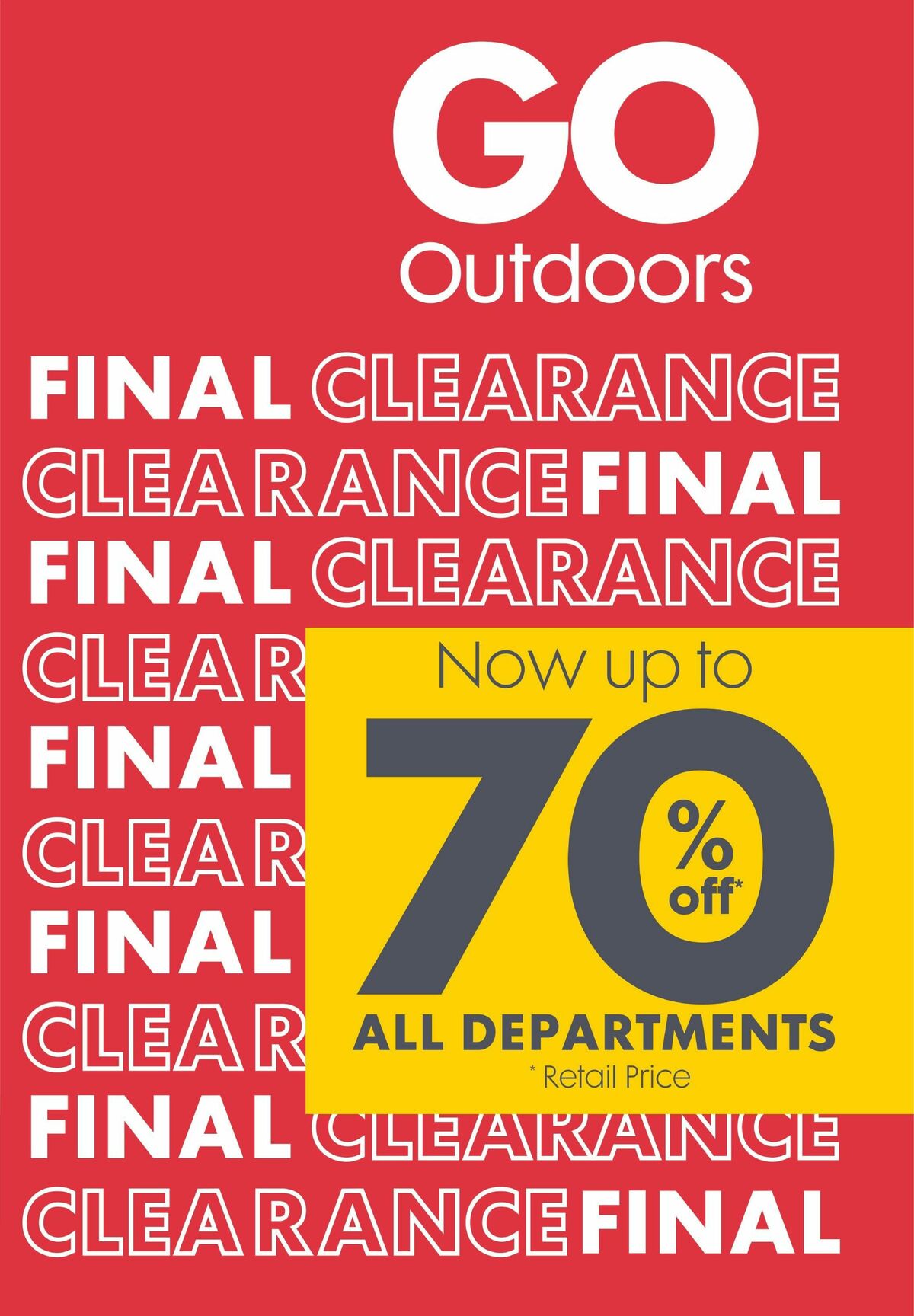 GO Outdoors Offers from 23 January