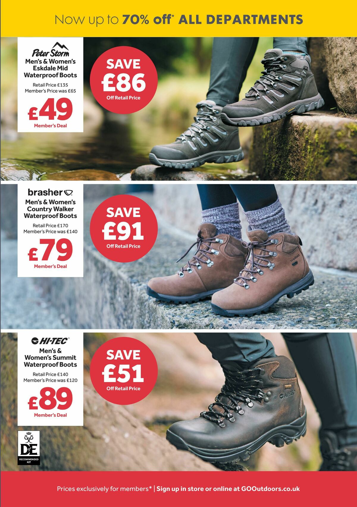 GO Outdoors Offers from 23 January