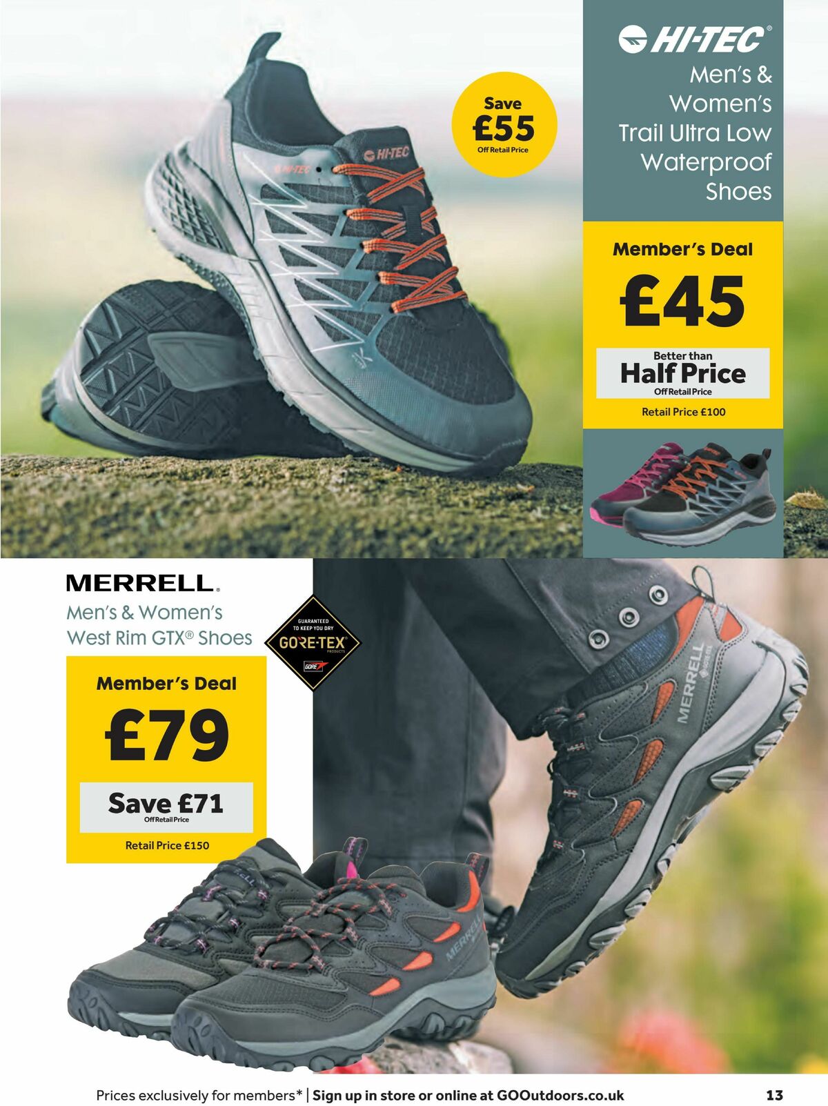 GO Outdoors Offers from 20 February