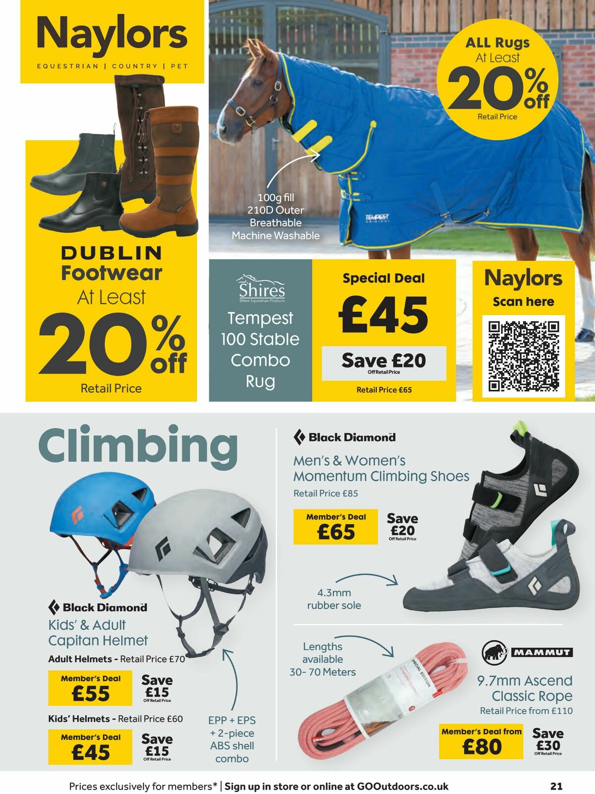 GO Outdoors Offers from 20 February