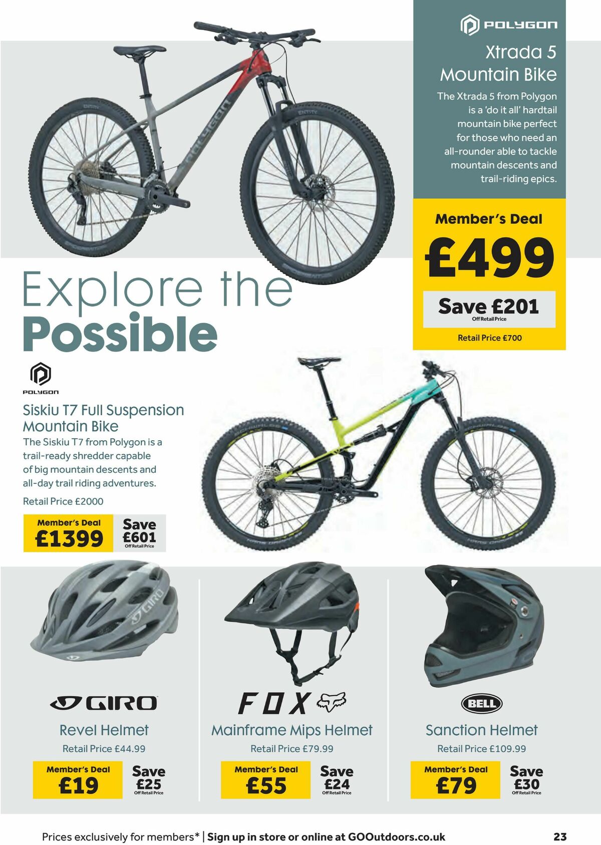 GO Outdoors Offers from 20 February