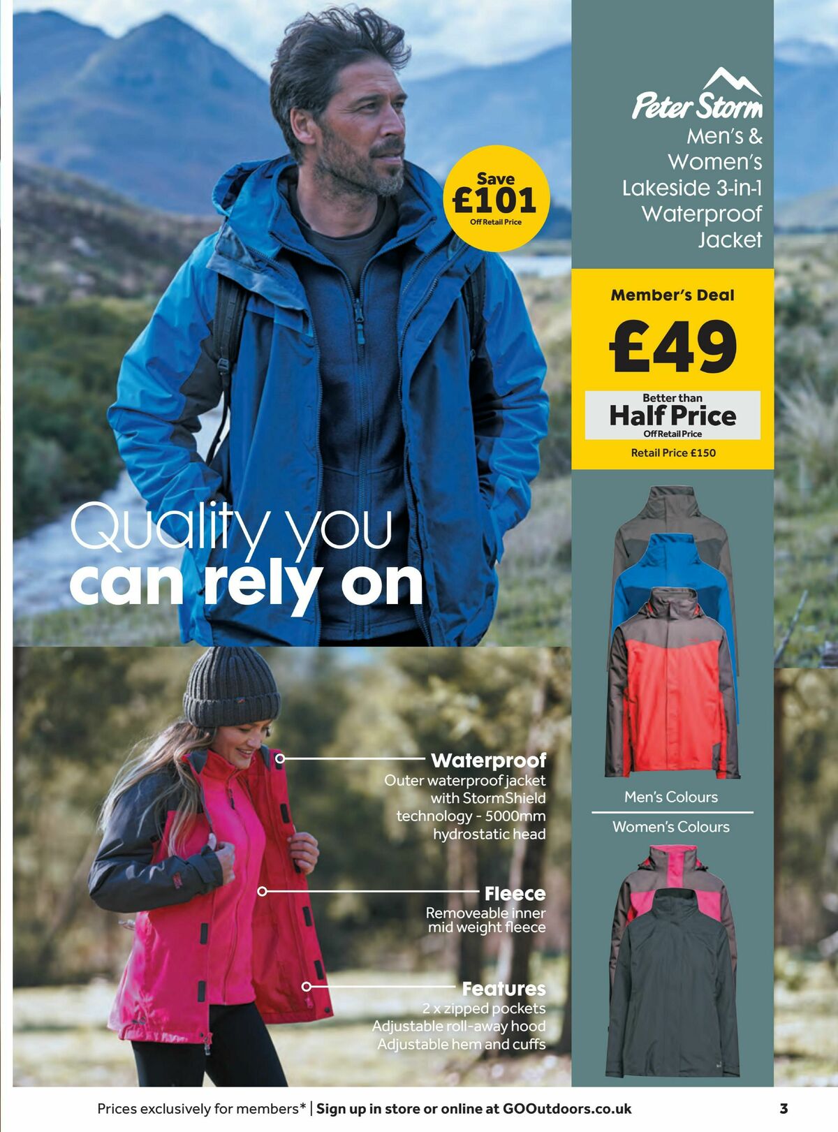 GO Outdoors Offers from 20 February