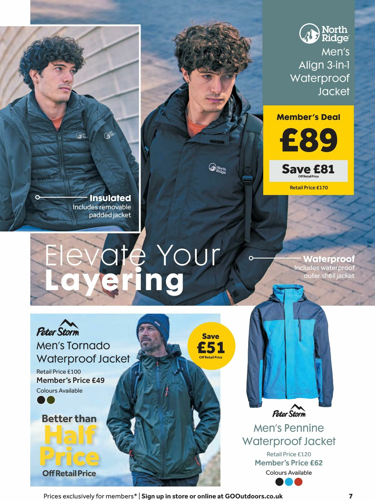 GO Outdoors Offers from 20 February