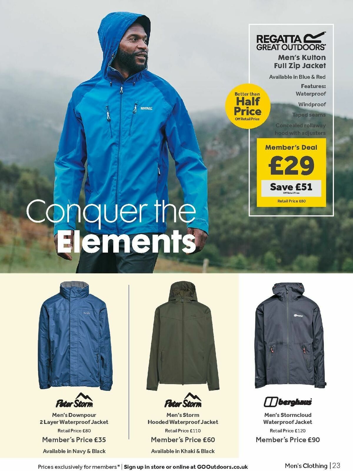 GO Outdoors Offers from 19 March