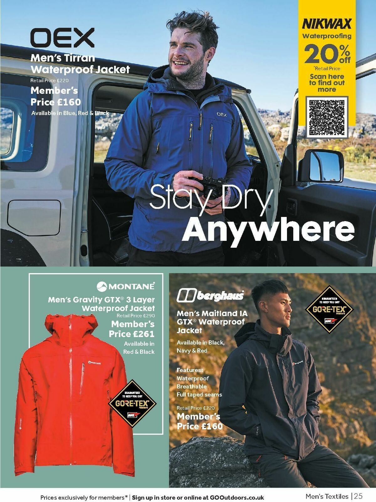 GO Outdoors Offers from 19 March