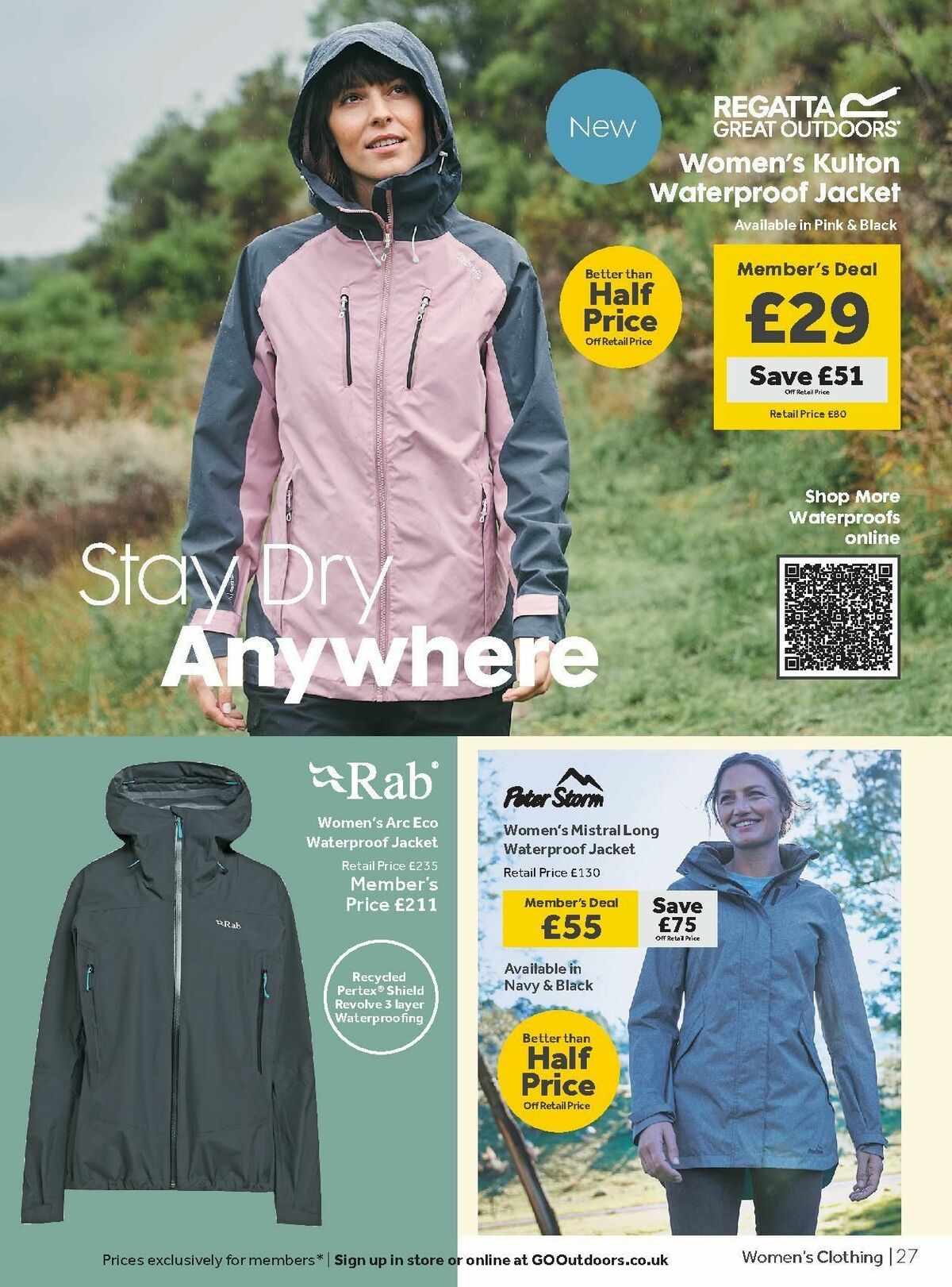 GO Outdoors Offers from 19 March