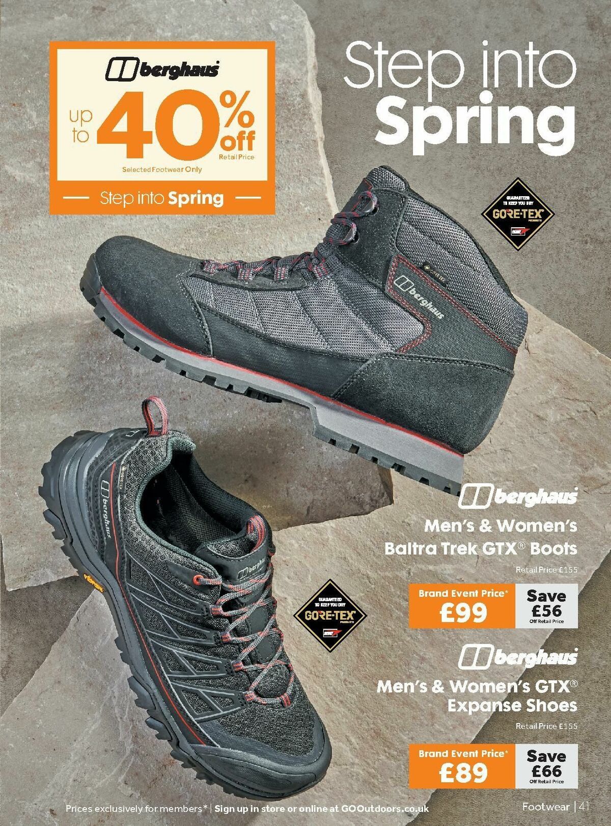 GO Outdoors Offers from 19 March