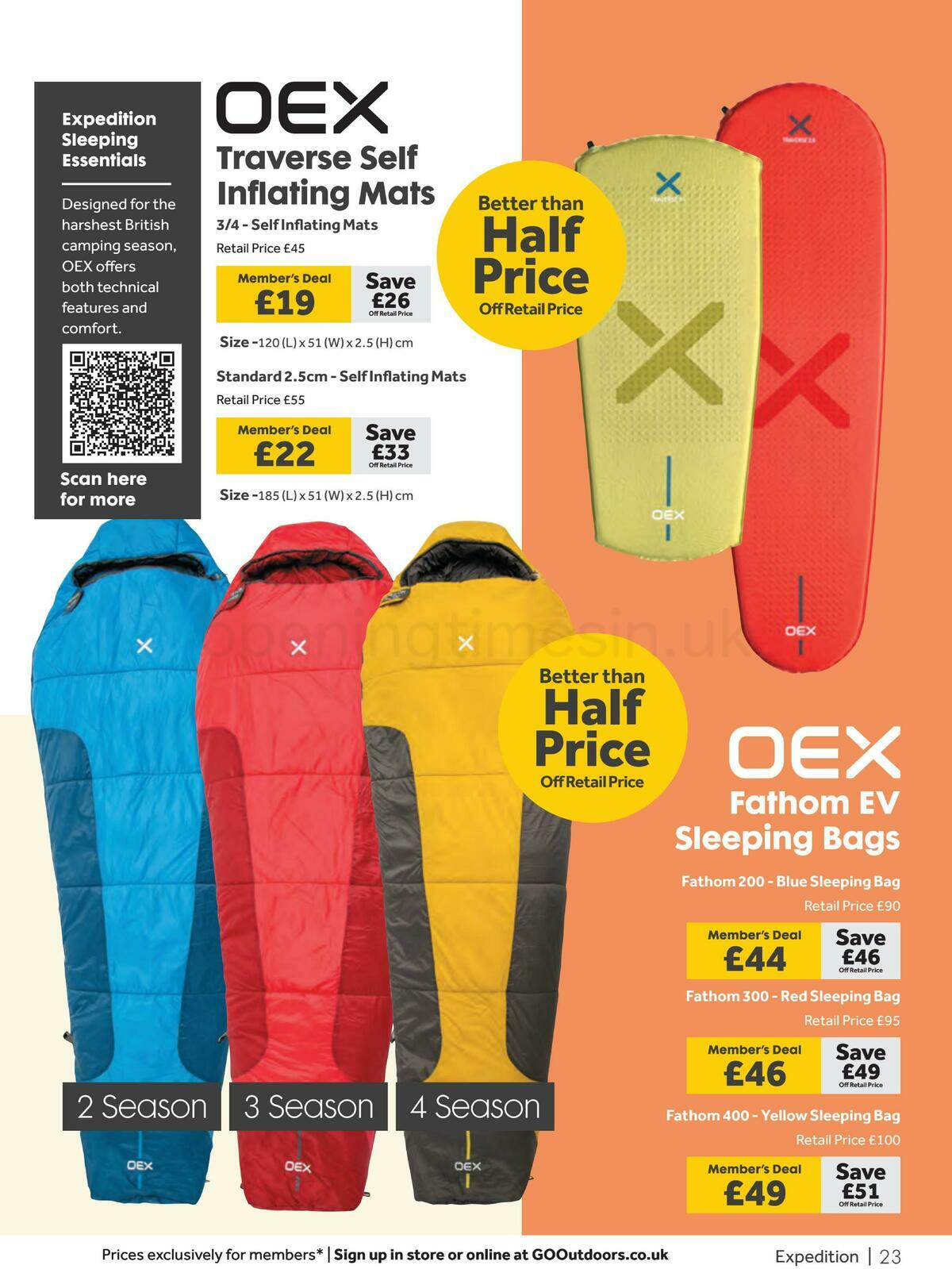 GO Outdoors Offers from 23 April