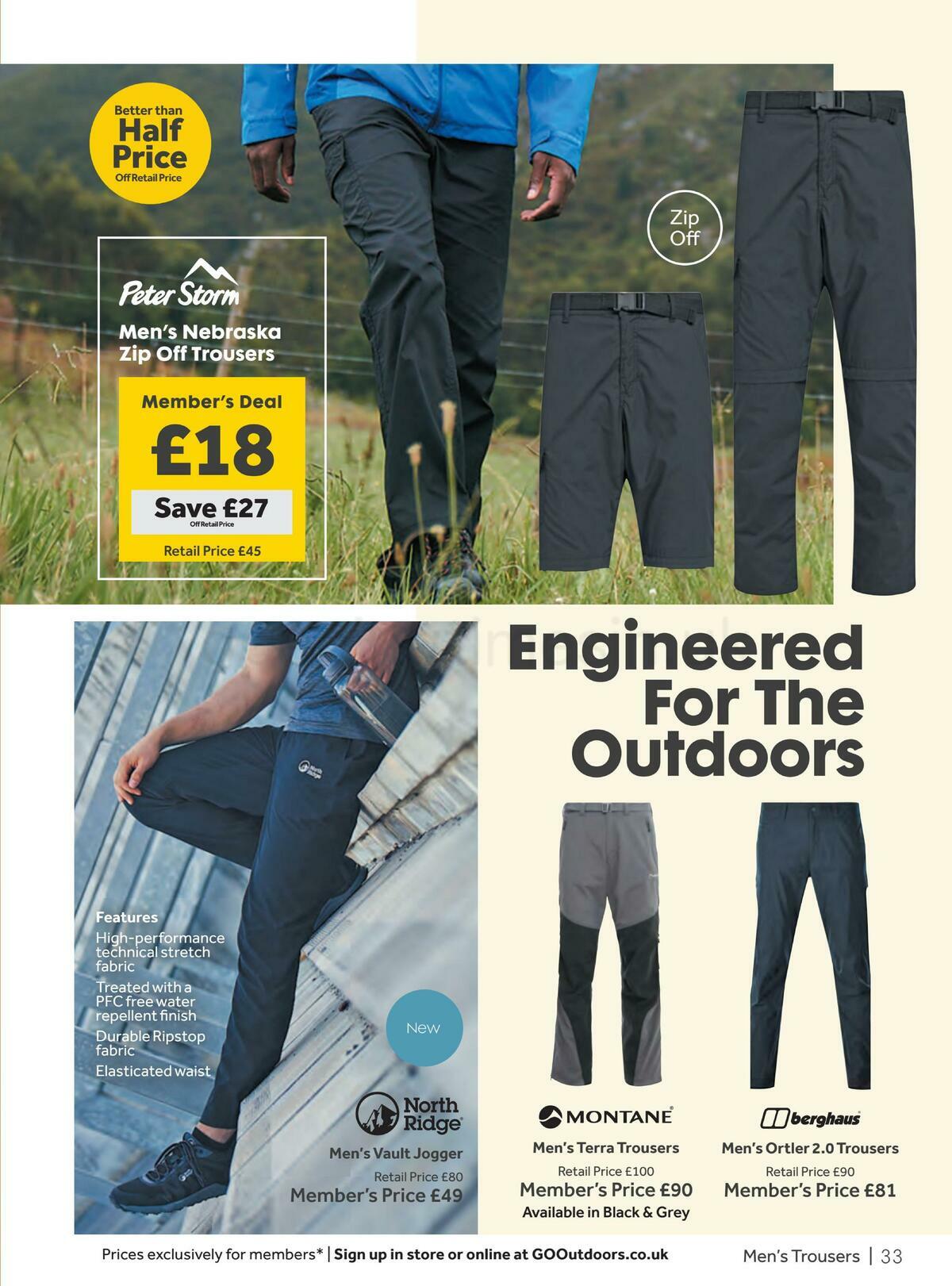 GO Outdoors Offers from 23 April