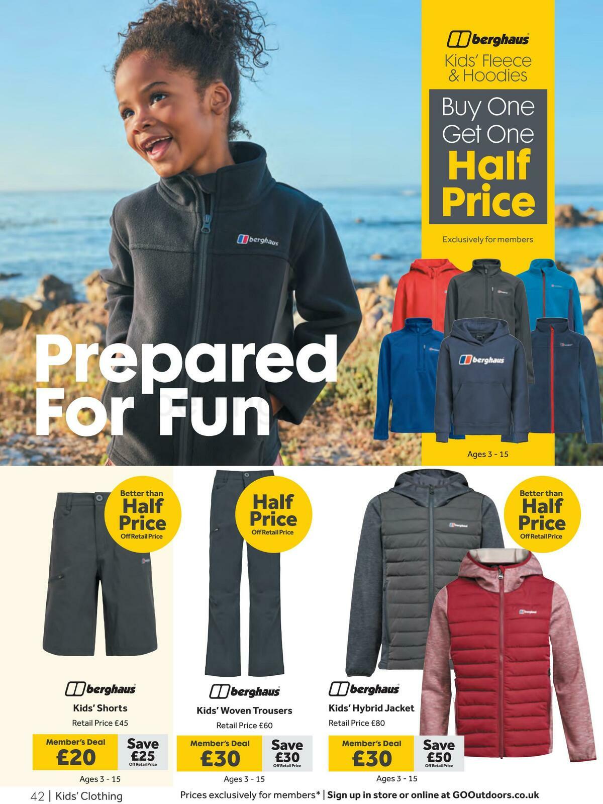 GO Outdoors Offers from 23 April