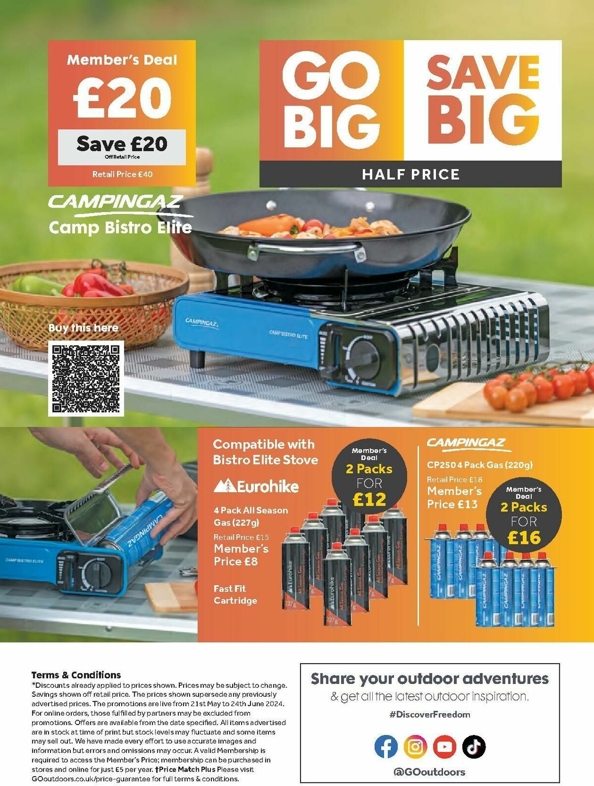 GO Outdoors Offers from 21 May