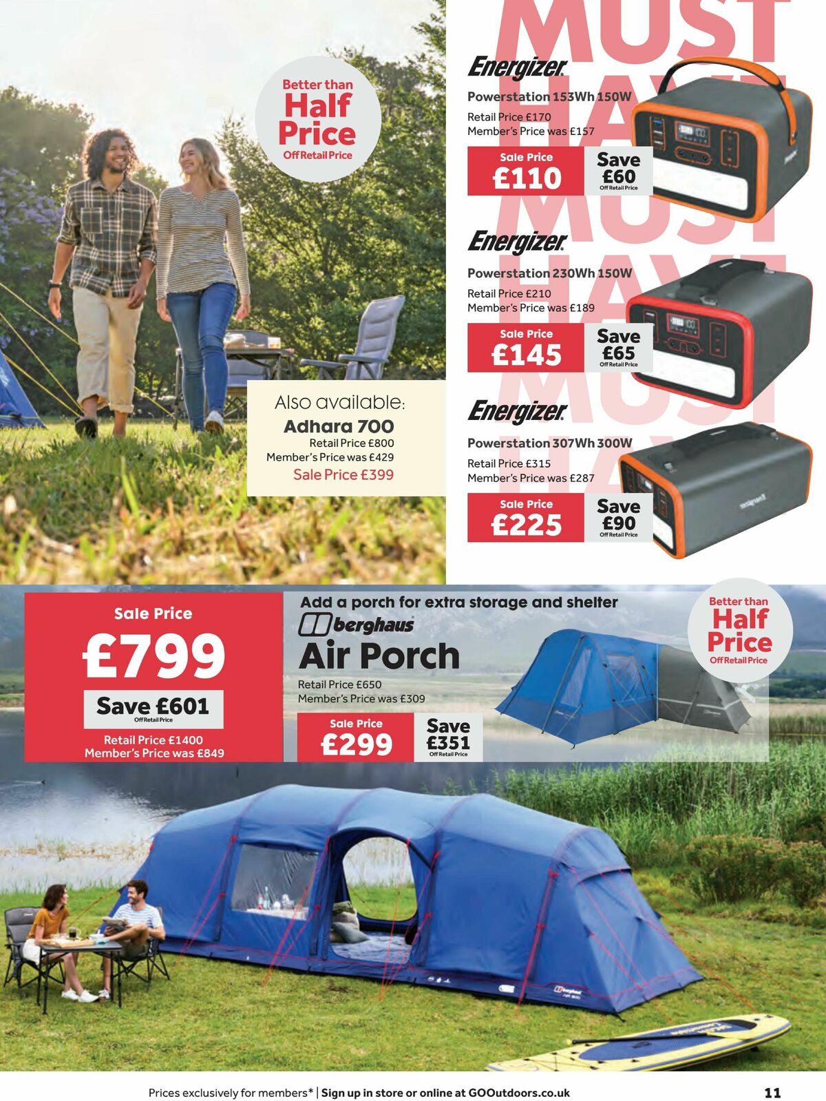 GO Outdoors Offers from 25 June