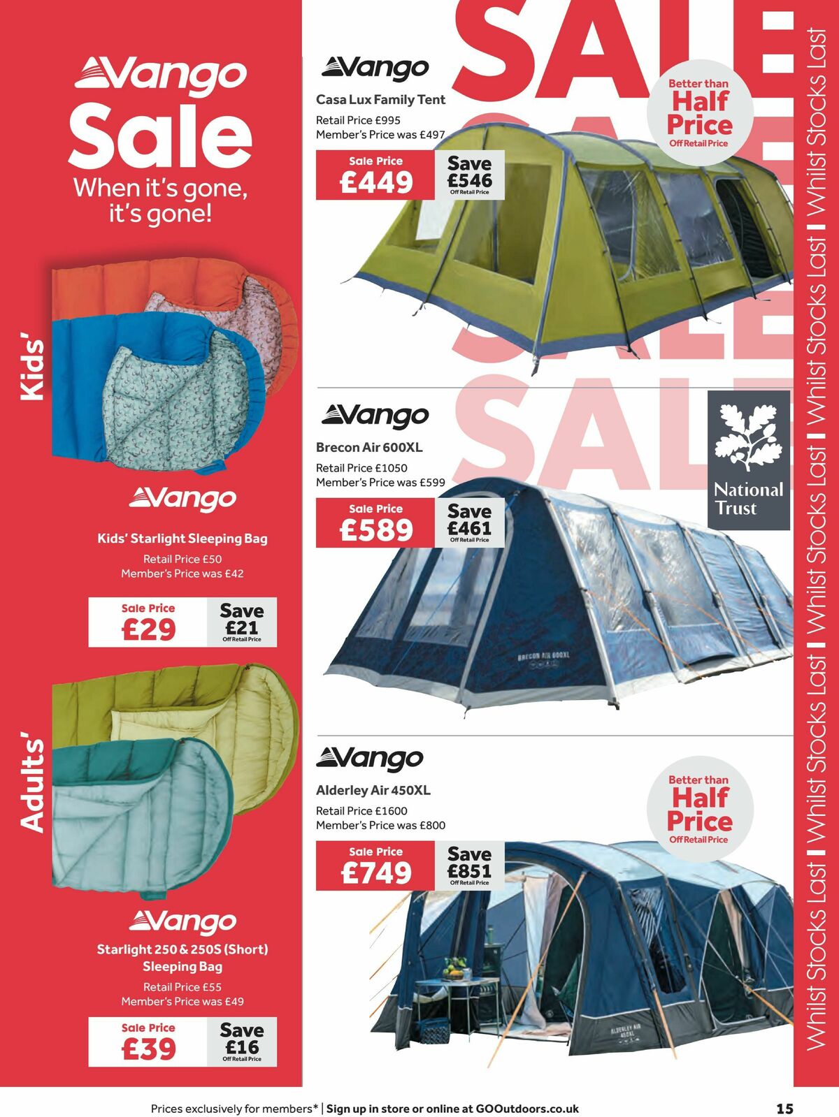 GO Outdoors Offers from 25 June