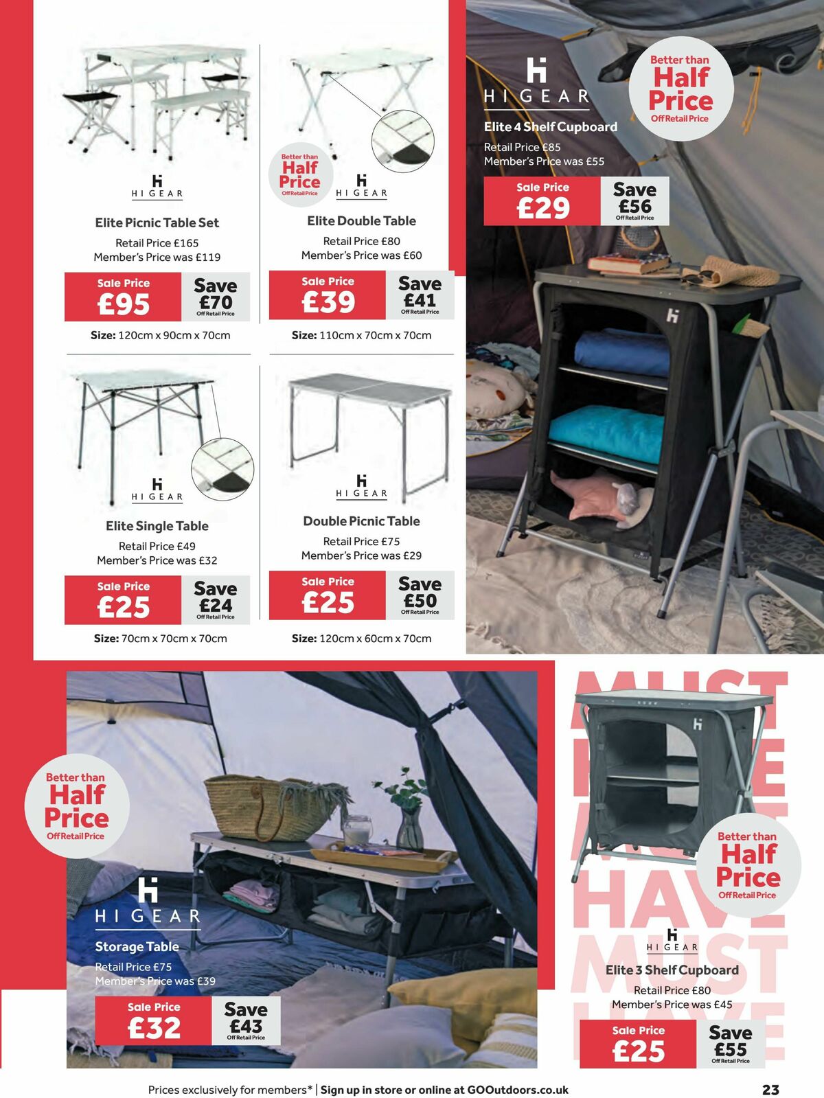 GO Outdoors Offers from 25 June