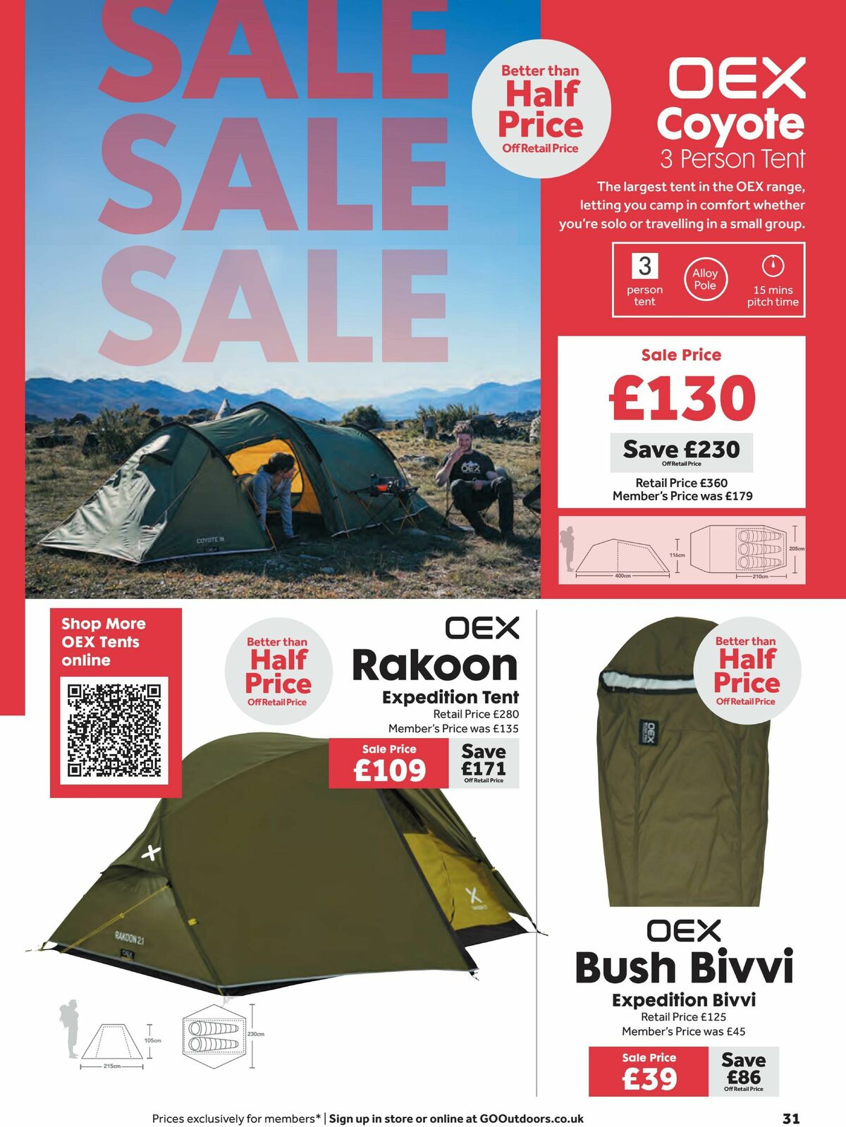 GO Outdoors Offers from 25 June