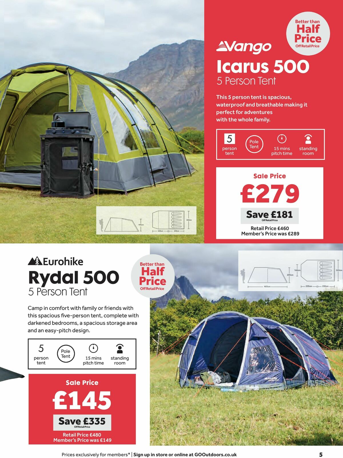 GO Outdoors Offers from 25 June