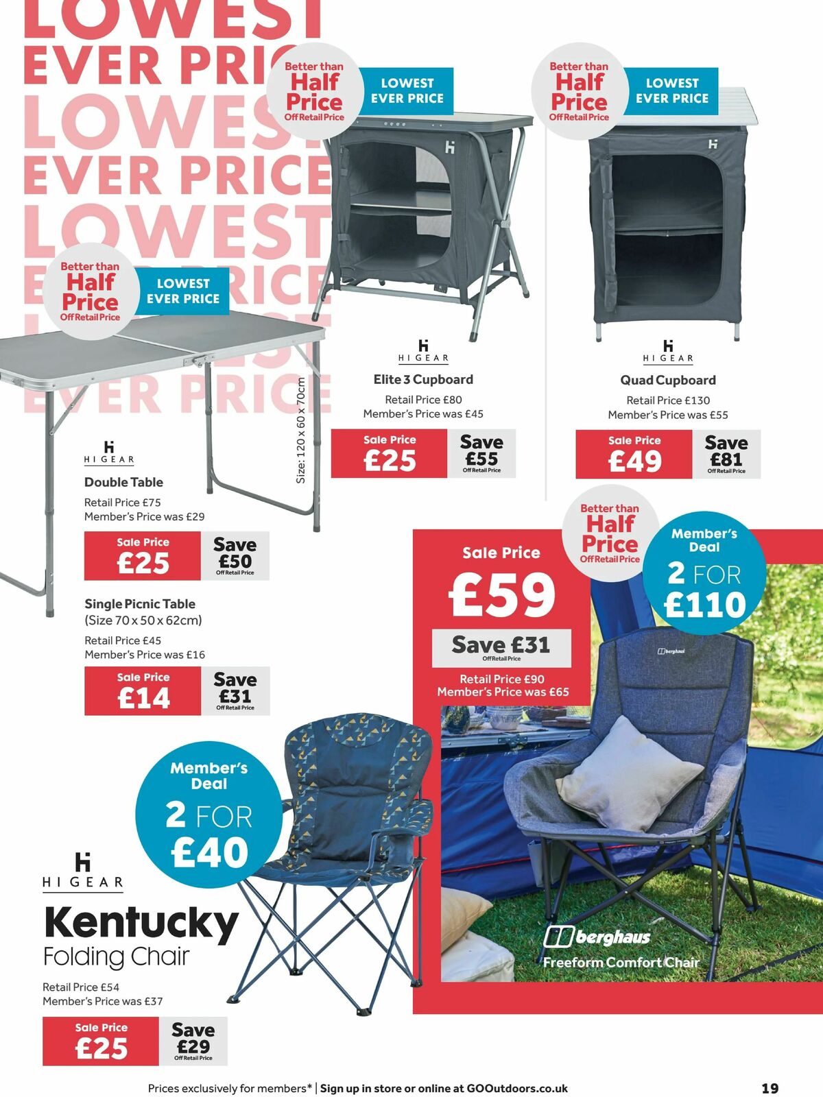 GO Outdoors Offers from 23 July