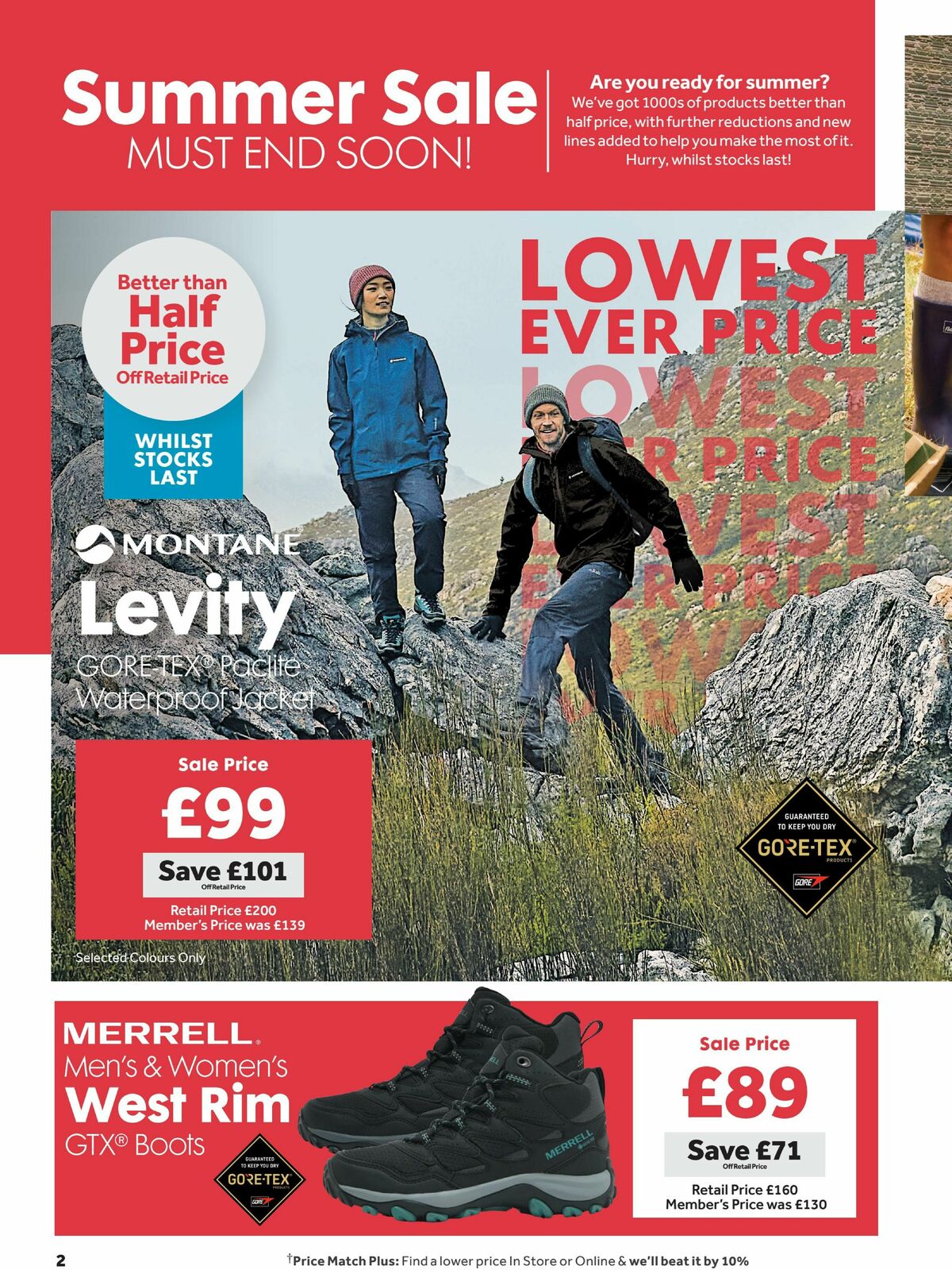 GO Outdoors Offers from 23 July