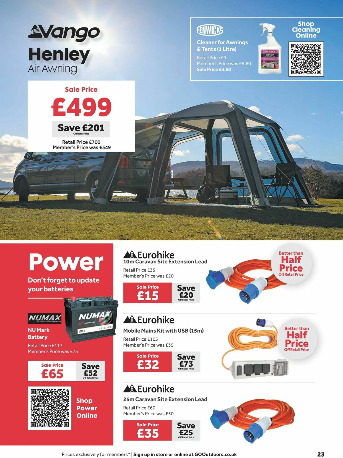 GO Outdoors Offers from 23 July