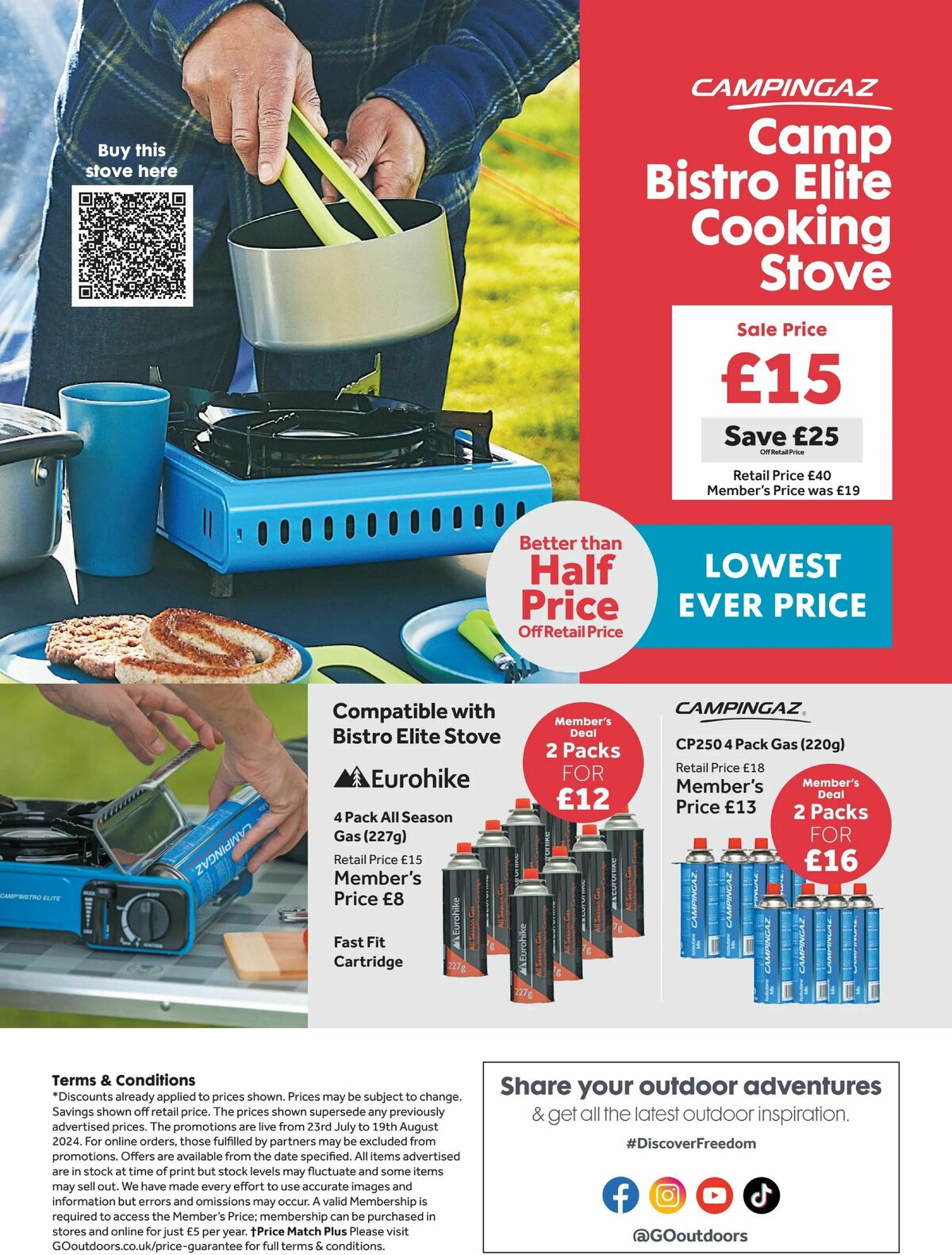 GO Outdoors Offers from 23 July