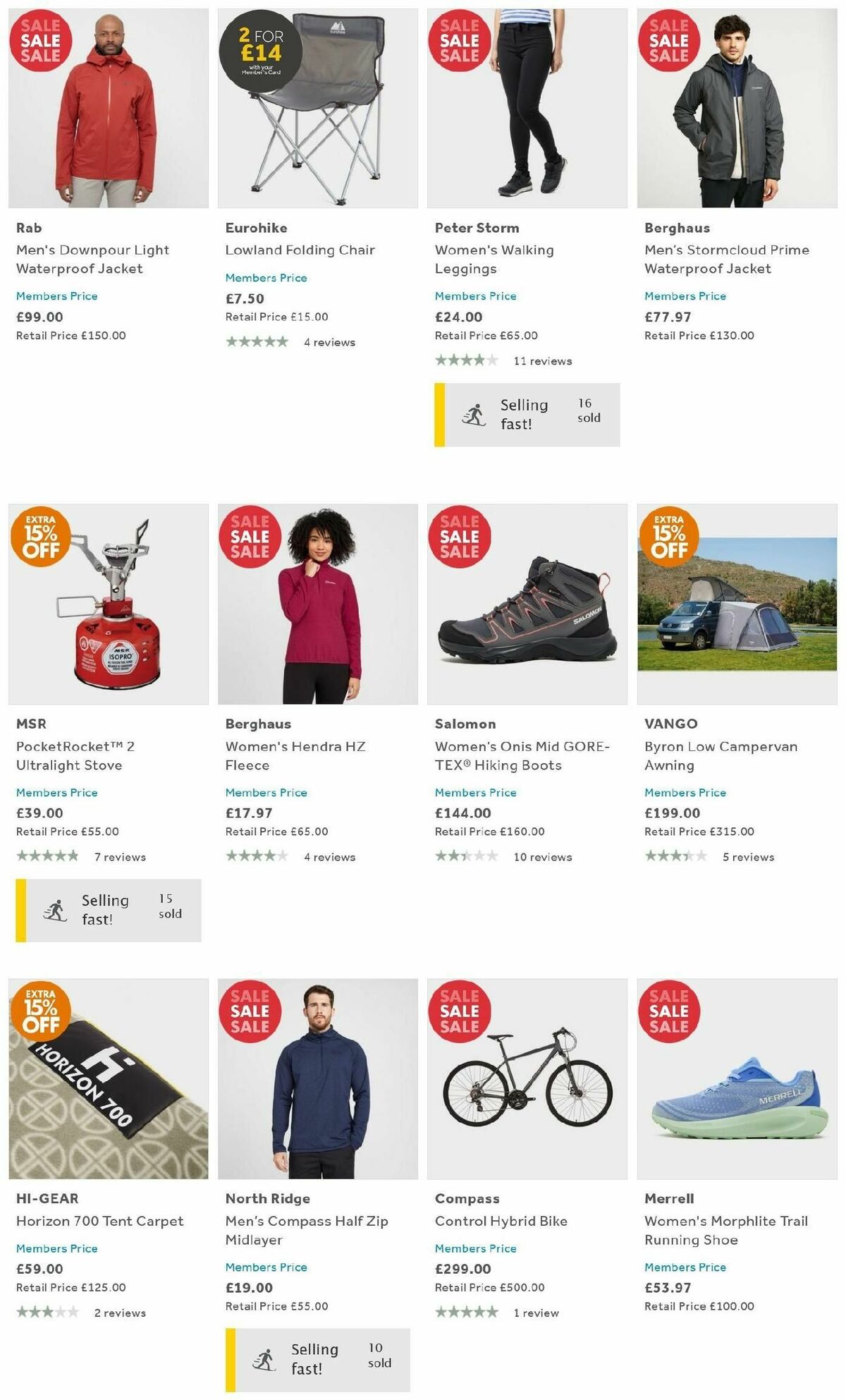 GO Outdoors Offers from 9 September