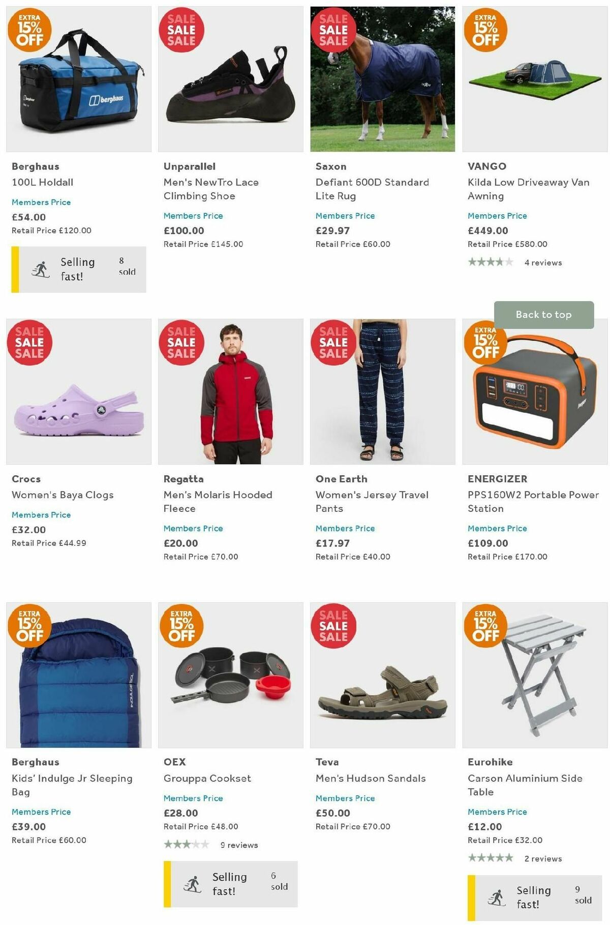 GO Outdoors Offers from 9 September