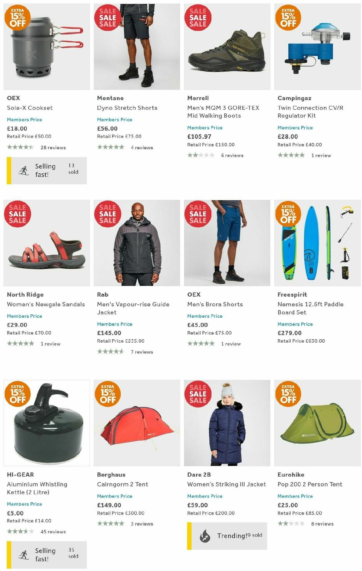 GO Outdoors Offers from 9 September