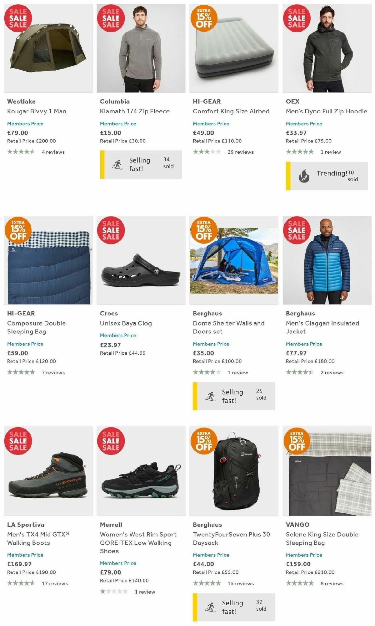 GO Outdoors Offers from 9 September