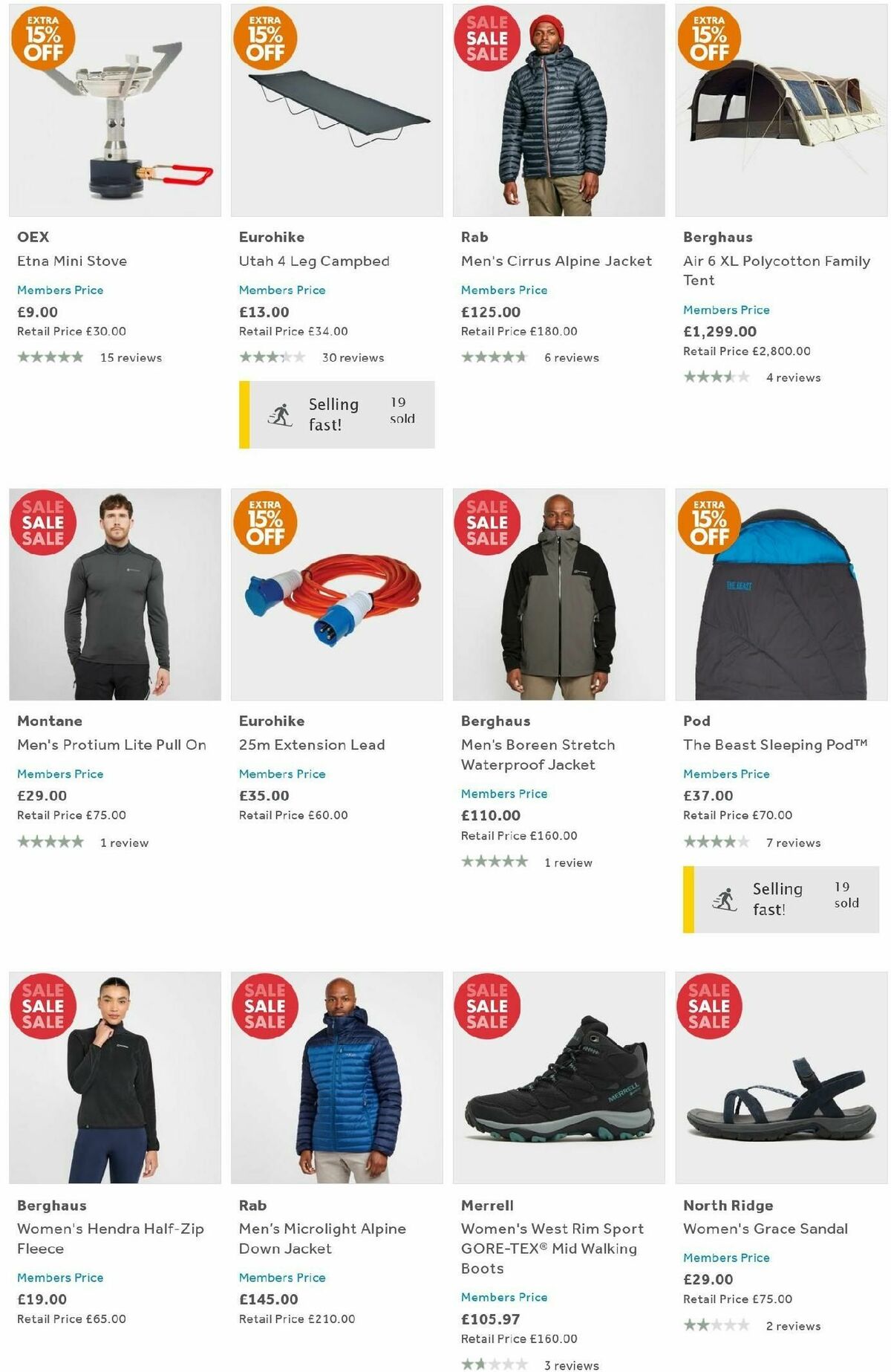 GO Outdoors Offers from 9 September