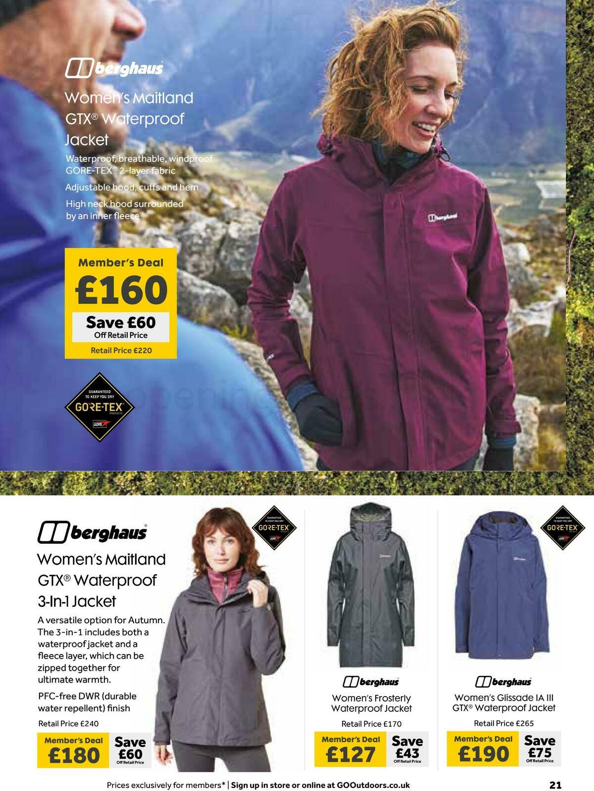 GO Outdoors Offers from 24 September