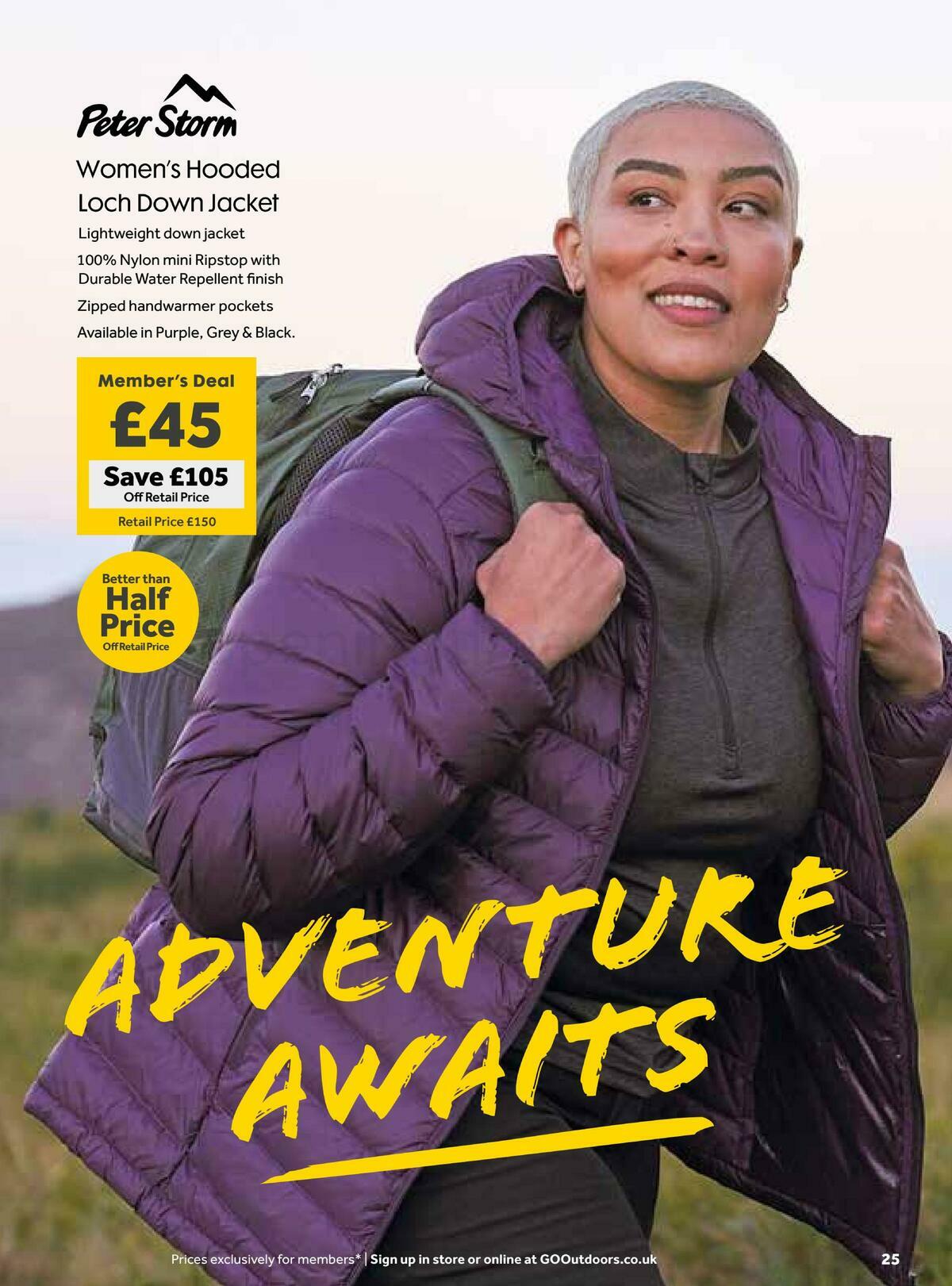 GO Outdoors Offers from 24 September