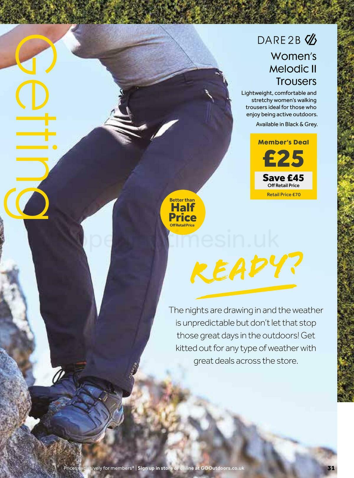 GO Outdoors Offers from 24 September