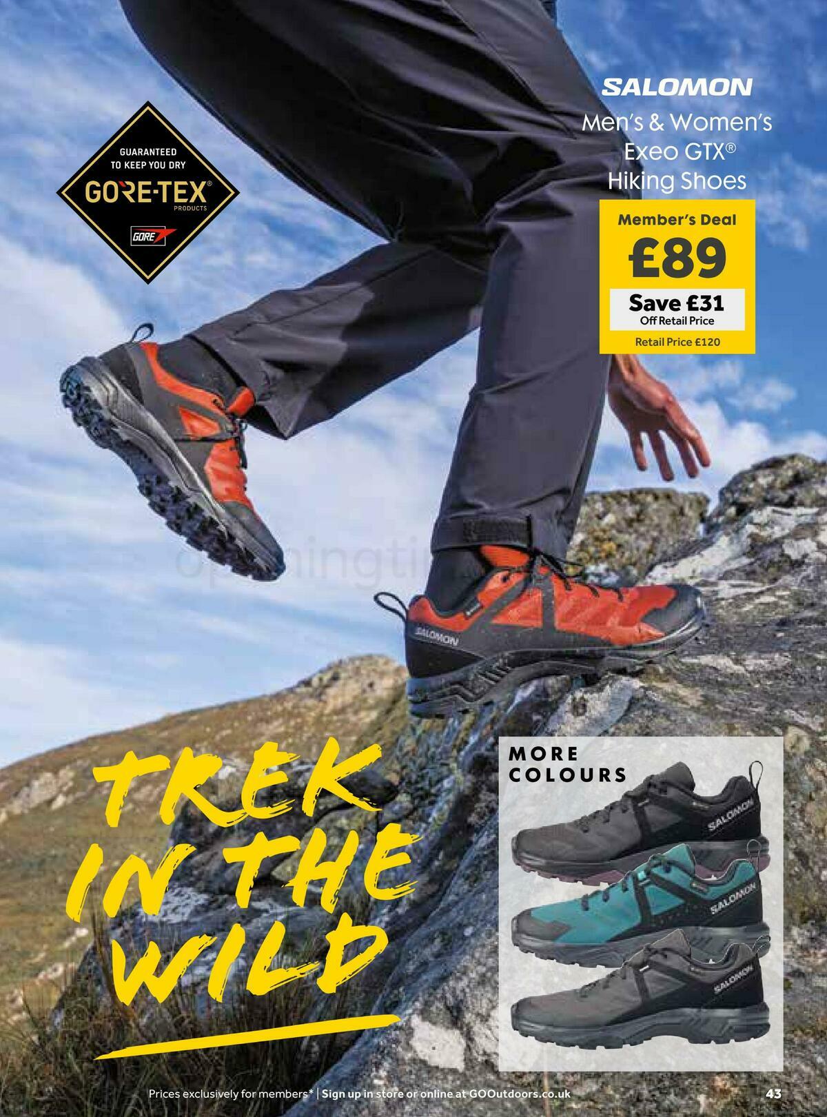 GO Outdoors Offers from 24 September