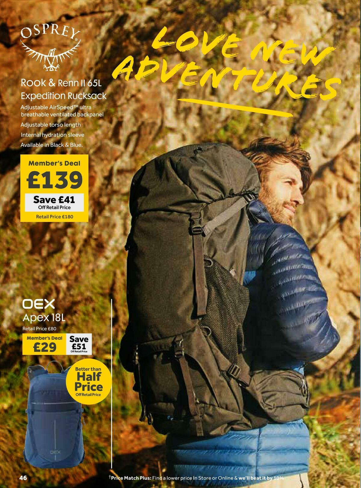 GO Outdoors Offers from 24 September