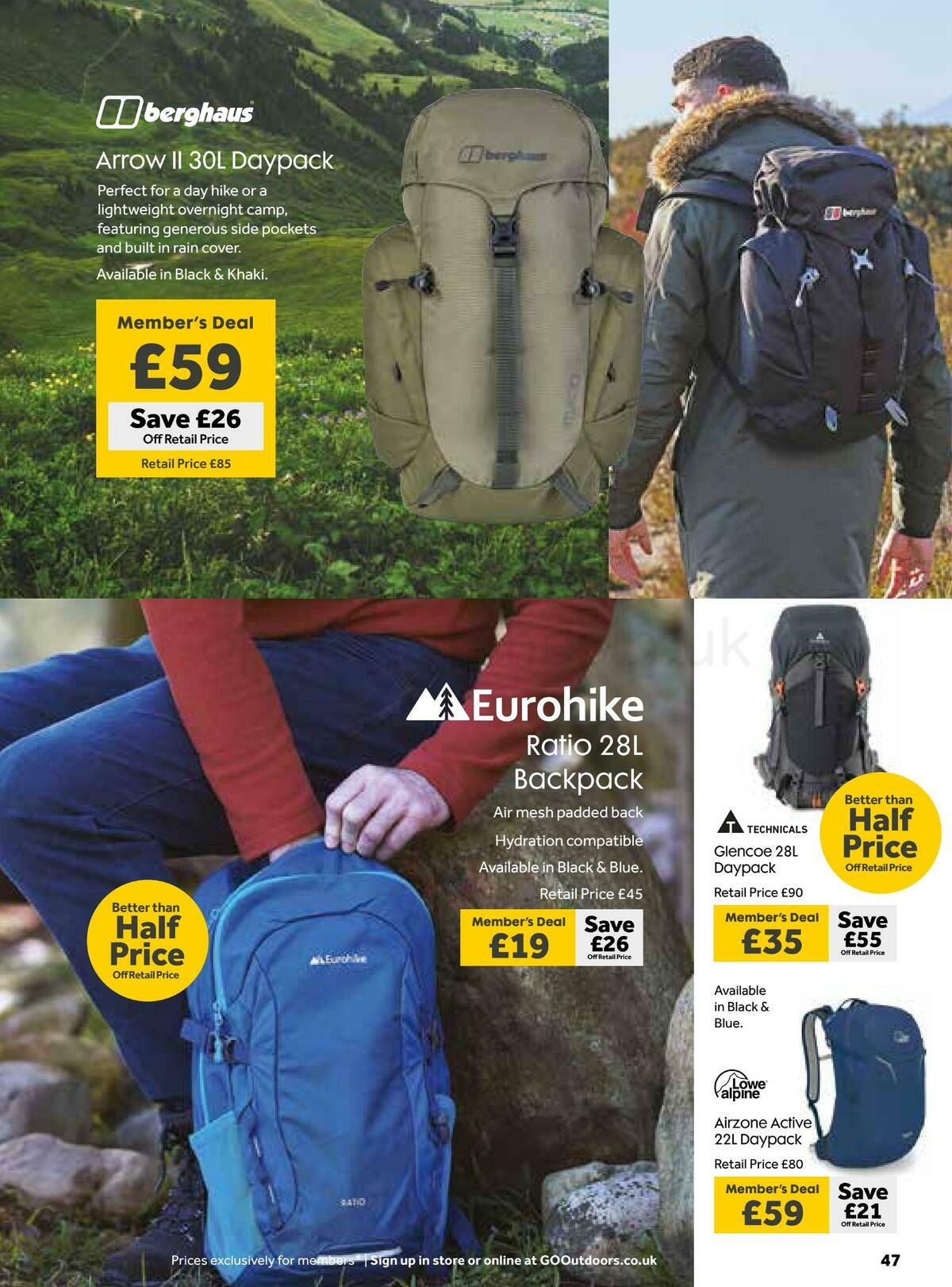 GO Outdoors Offers from 24 September