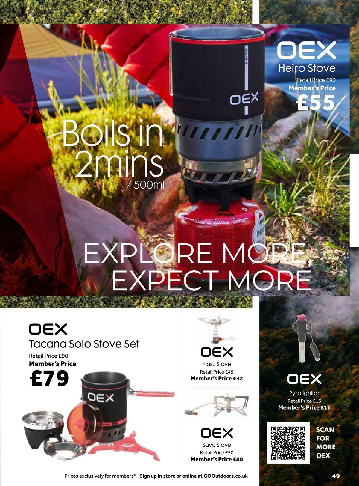 GO Outdoors Offers from 24 September