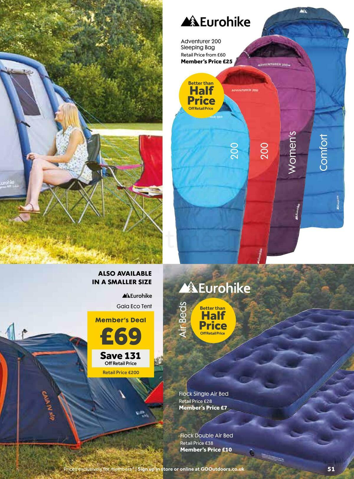 GO Outdoors Offers from 24 September