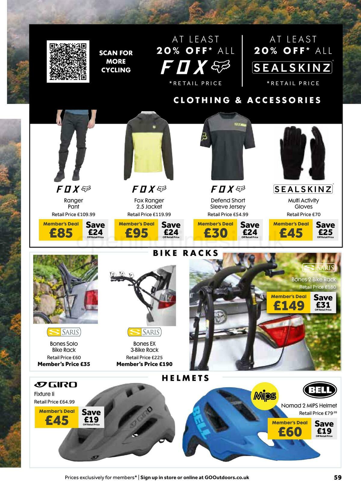 GO Outdoors Offers from 24 September