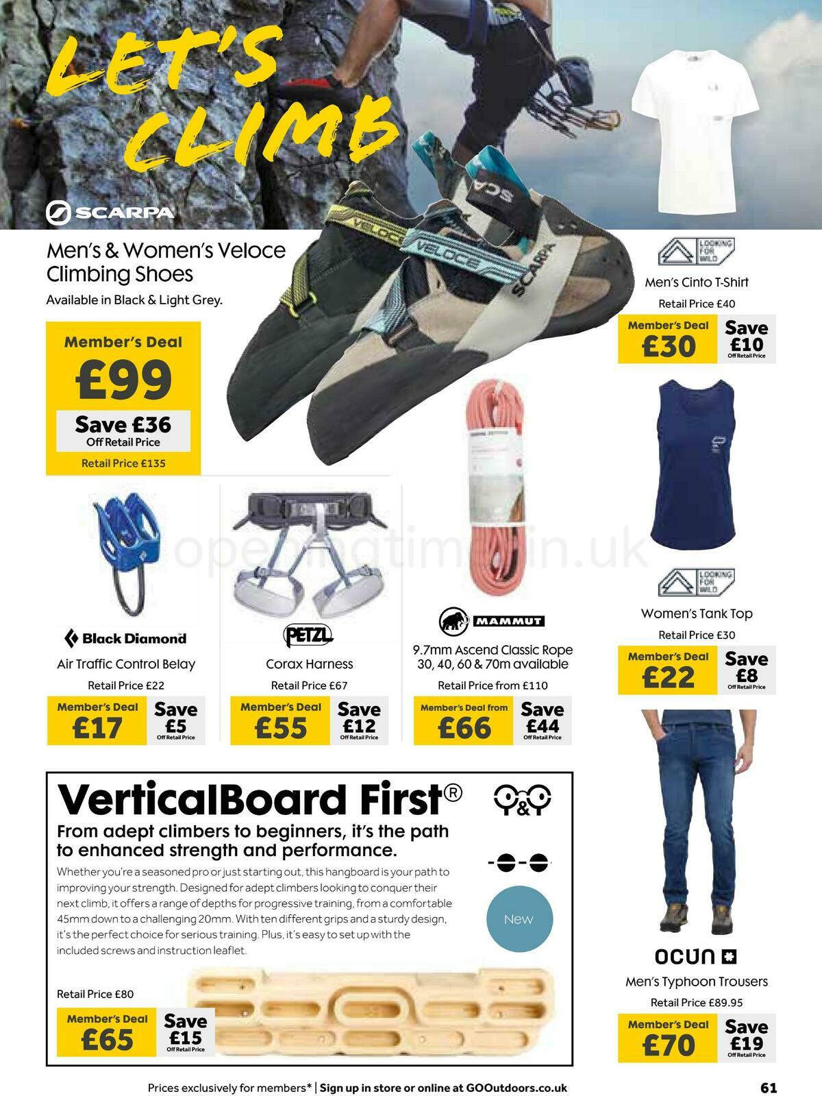 GO Outdoors Offers from 24 September