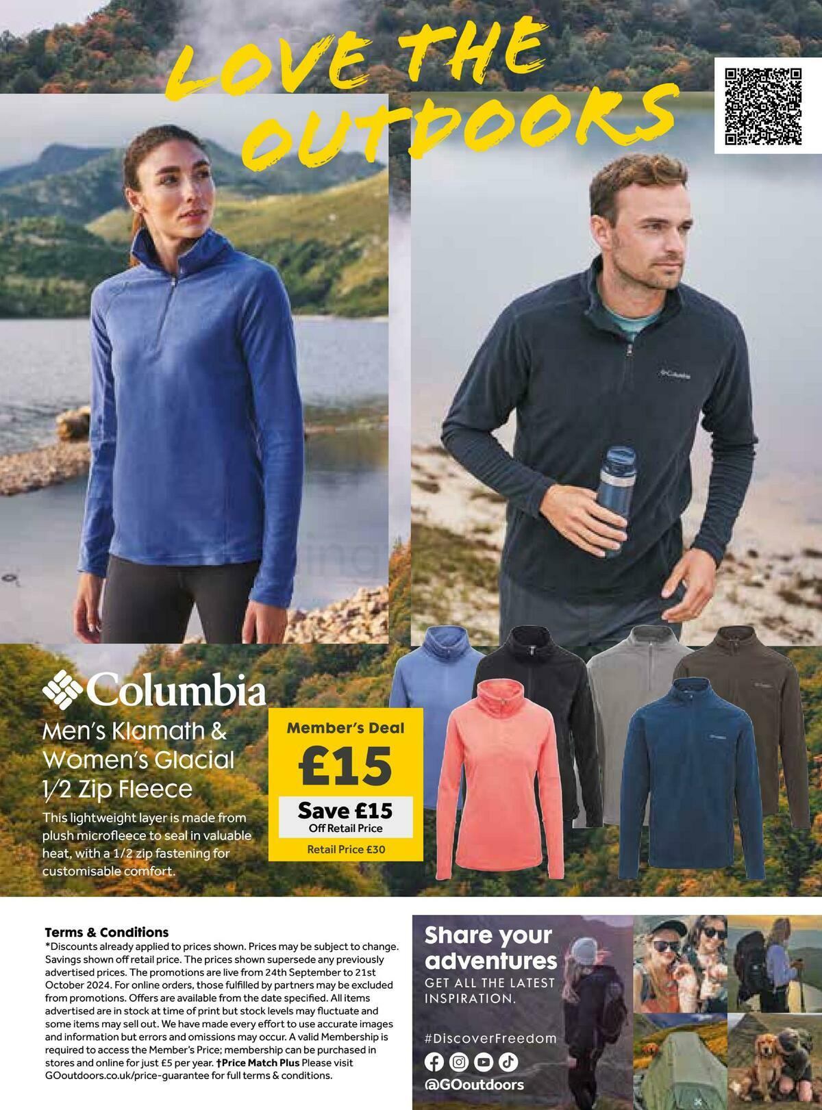 GO Outdoors Offers from 24 September