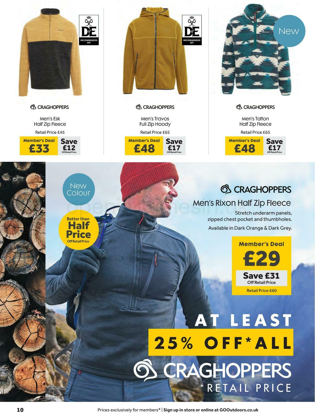 GO Outdoors Offers from 21 October